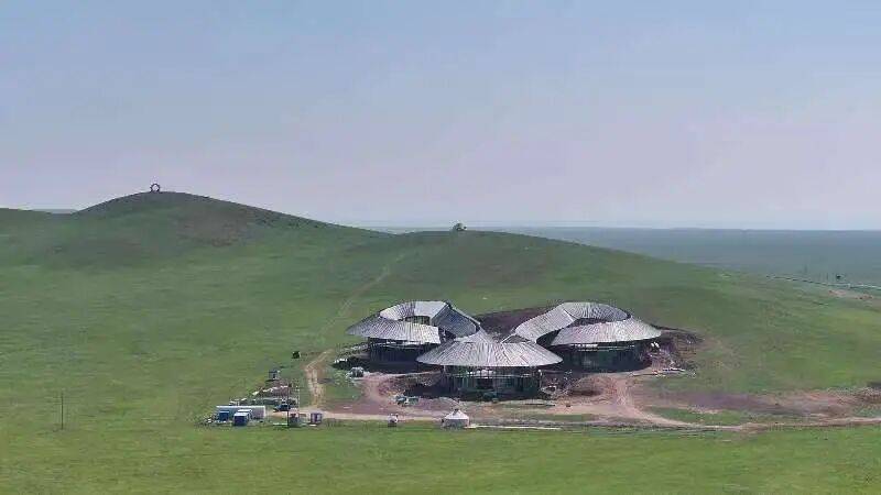 正式迎客 开启火山雪地观星露营会澳门新葡京网站锡林浩特火山里酒店(图5)